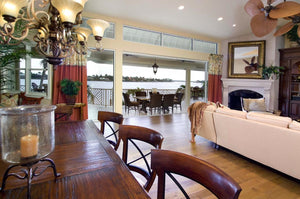 Three-Story Coastal Luxury Home with Balconies, Lanai, and Outdoor Kitchen