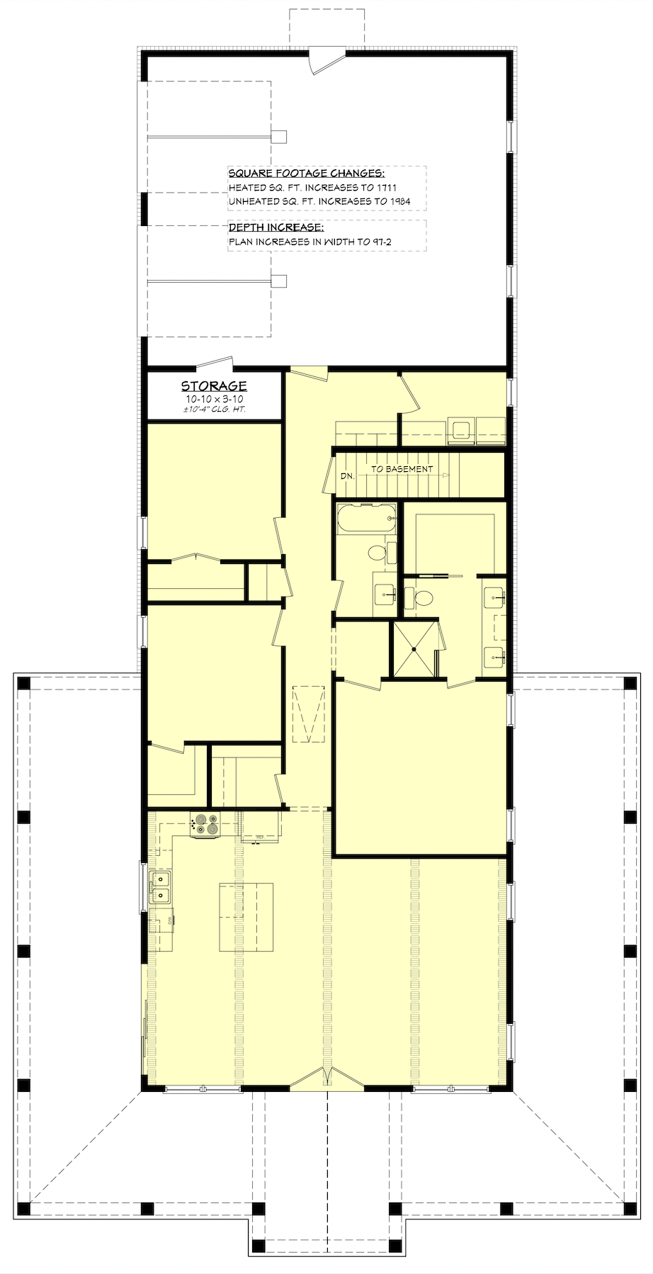 Old Town Creek Basement Floor Plan