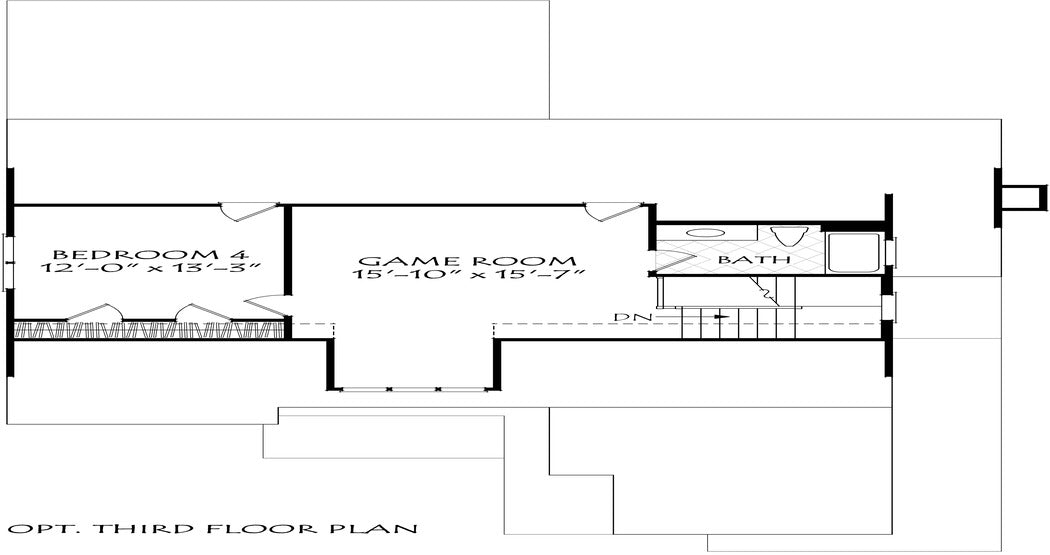 Olmstead Place Third Floor Plan