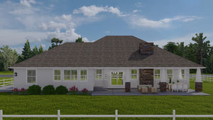 AO7994-A Craftsman House, 3 Bedrooms, 2.5 Bathrooms | Olney Exterior-4