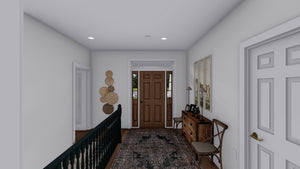 AO7994-A Craftsman House Entry, 3 Bedrooms, 2.5 Bathrooms | Olney 