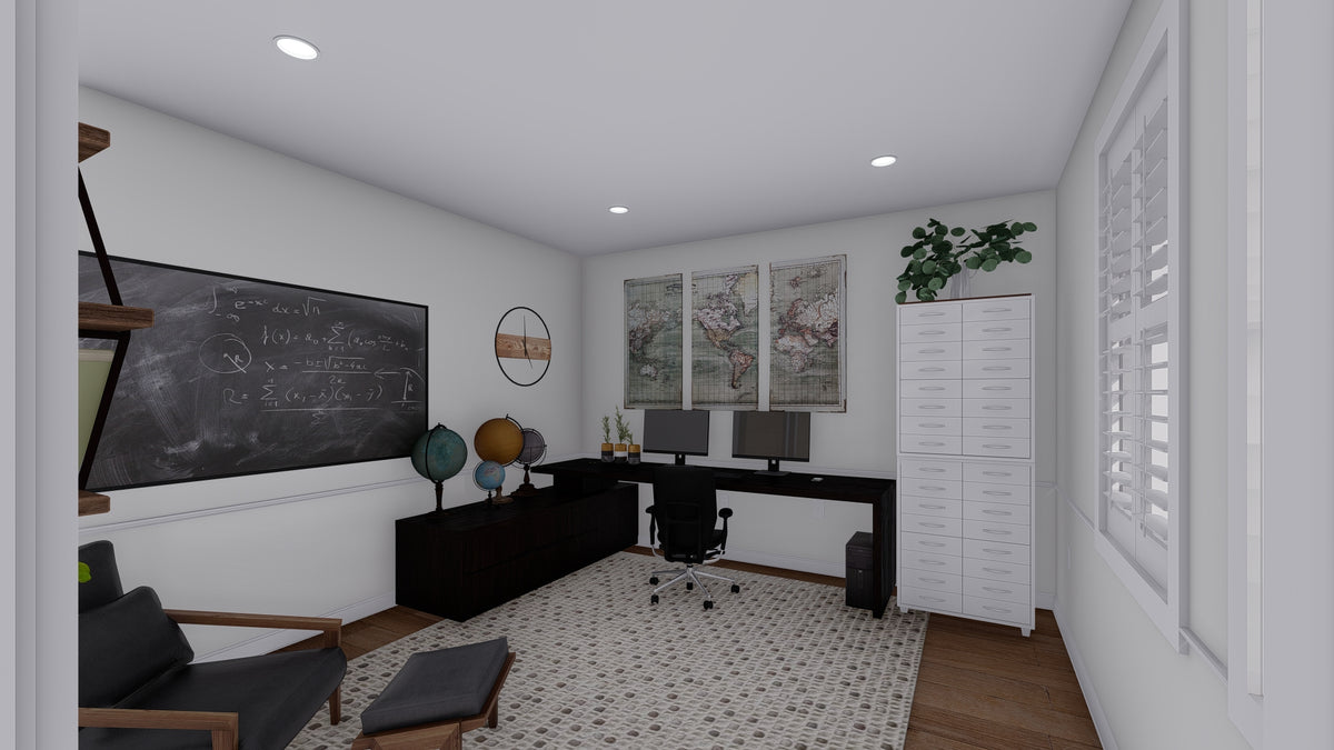 AO7994-A Craftsman House Office, 3 Bedrooms, 2.5 Bathrooms | Olney 