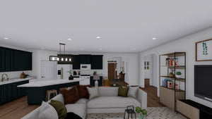 AO7994-A Craftsman House Family Room, 3 Bedrooms, 2.5 Bathrooms | Olney 