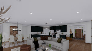 AO7994-A Craftsman House Family Room, 3 Bedrooms, 2.5 Bathrooms | Olney 