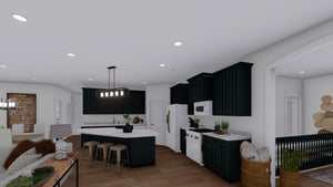 AO7994-A Craftsman House Kitchen, 3 Bedrooms, 2.5 Bathrooms | Olney 