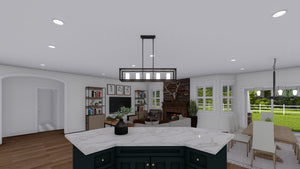 AO7994-A Craftsman House Kitchen, 3 Bedrooms, 2.5 Bathrooms | Olney 