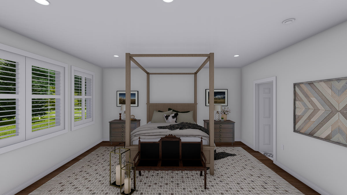 AO7994-A Craftsman House Master Bedroom, 3 Bedrooms, 2.5 Bathrooms | Olney 