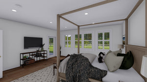 AO7994-A Craftsman House Master Bedroom, 3 Bedrooms, 2.5 Bathrooms | Olney 