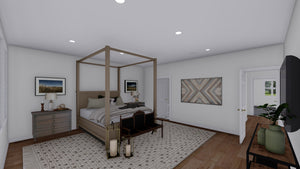 AO7994-A Craftsman House Master Bedroom, 3 Bedrooms, 2.5 Bathrooms | Olney 
