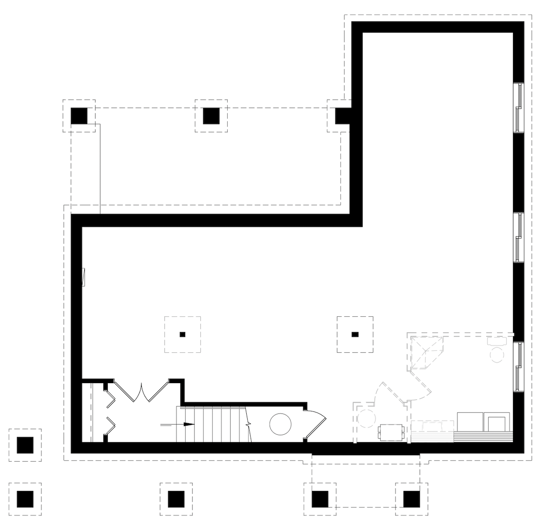 Olympe Basement Floor Plan