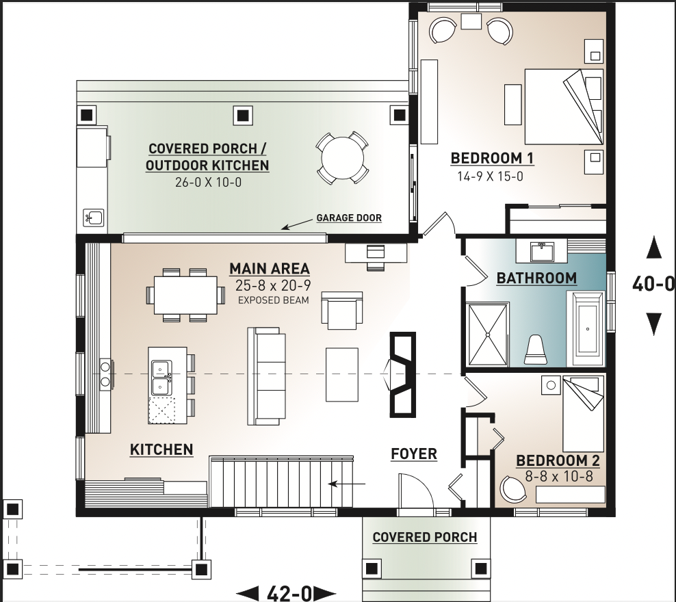 Olympe Main Floor Plan