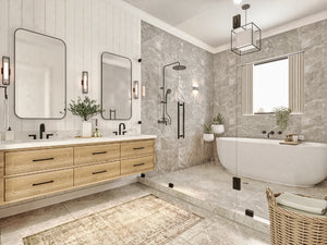 26036 Whistlewood 2 House Plan, Modern Farmhouse 3 Beds, 2.5 Baths Master's Bathroom Interior