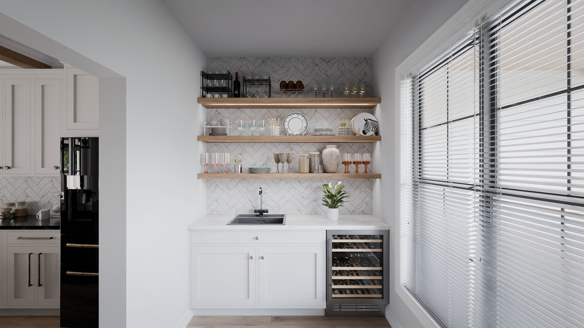AJ7679-A Modern Farmhouse Pantry, 4 Bedrooms, 3.5 Bathrooms | Plan 1011 