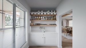 AJ7679-A Modern Farmhouse Pantry, 4 Bedrooms, 3.5 Bathrooms | Plan 1011 