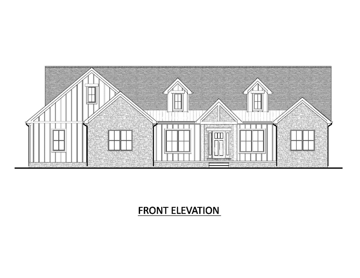 3-Bedroom Craftsman Home with Flexible Basement Expansion