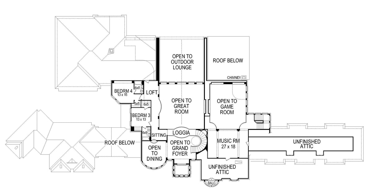 Prestonshire House Plan - Archival Designs House Plans, floor plan