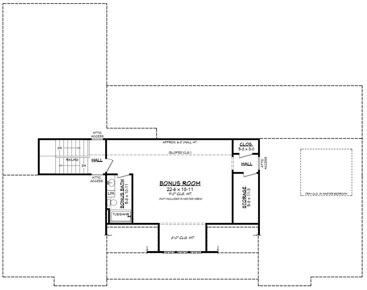 Pecan Grove Bonus Room Floor Plan