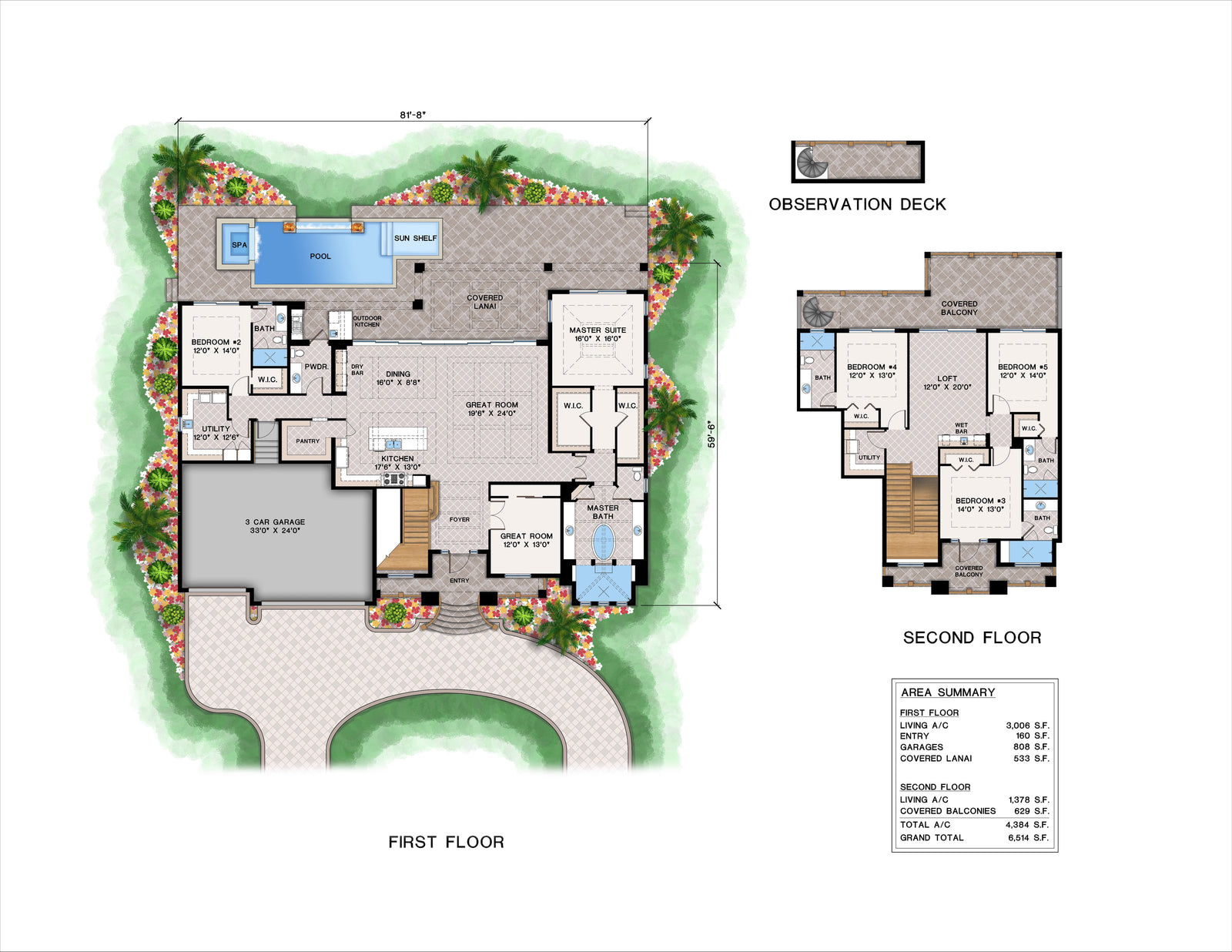 P7381-A Pelican House Plan