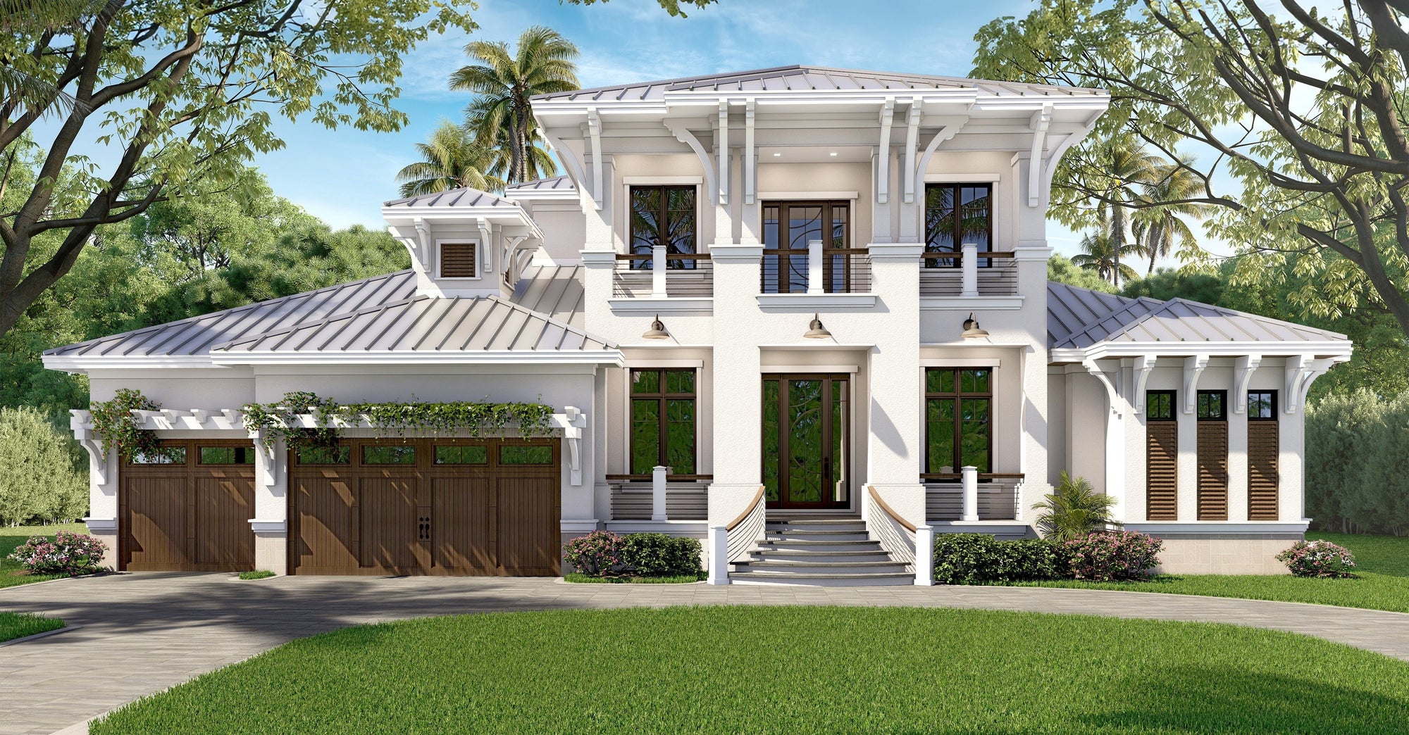 P7381-A Pelican House Plan