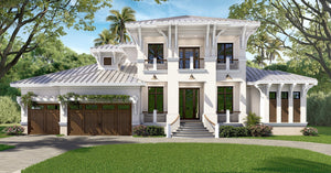 P7381-A Pelican House Plan