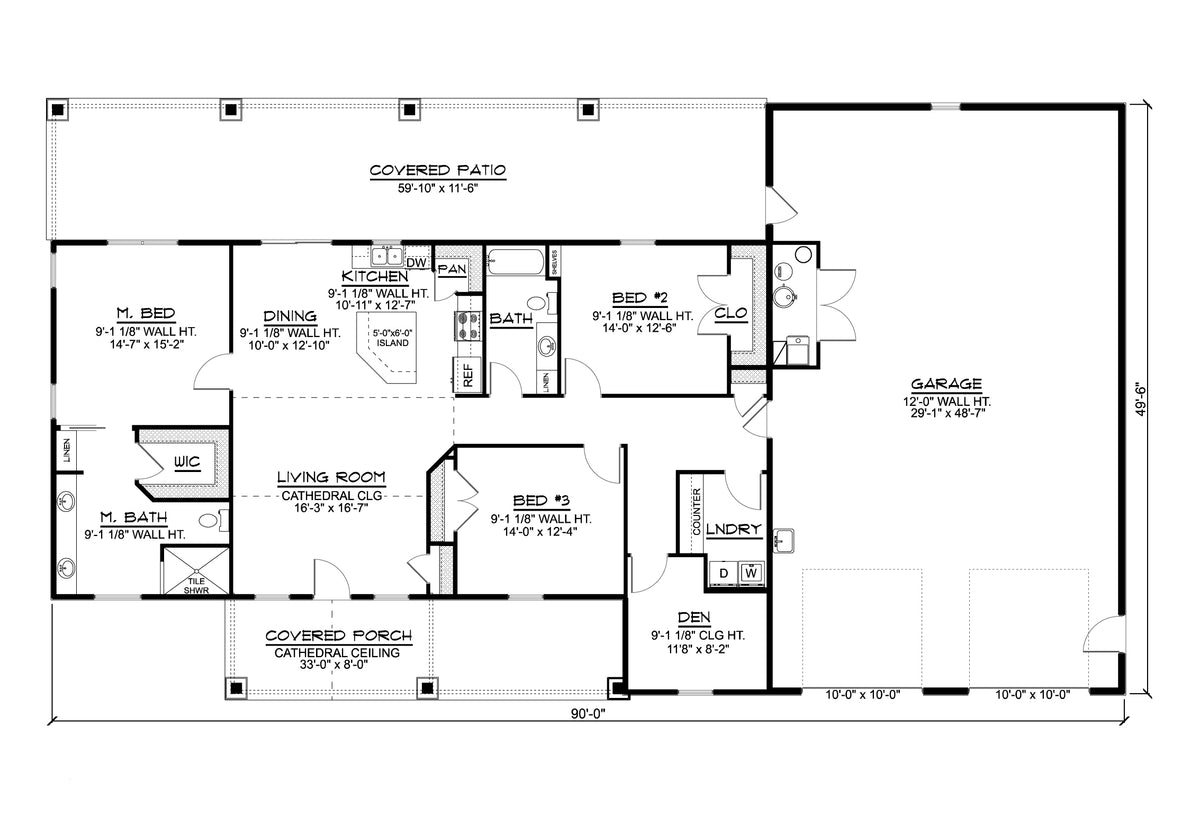 Phoebe Main Floor Plan