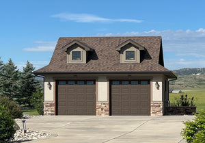 I7968-A Craftsman Garage | The Lilly 3650 Exterior
