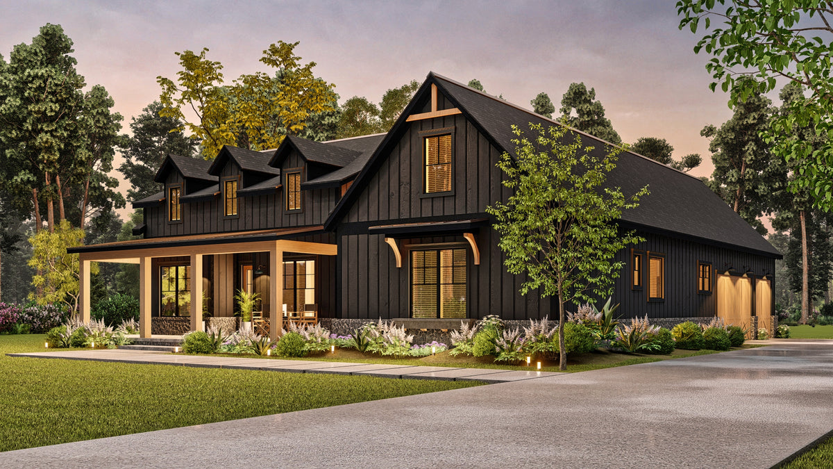 Pinecrest House Plan - Front