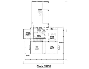 Plan 1014 Archival Designs floor plan