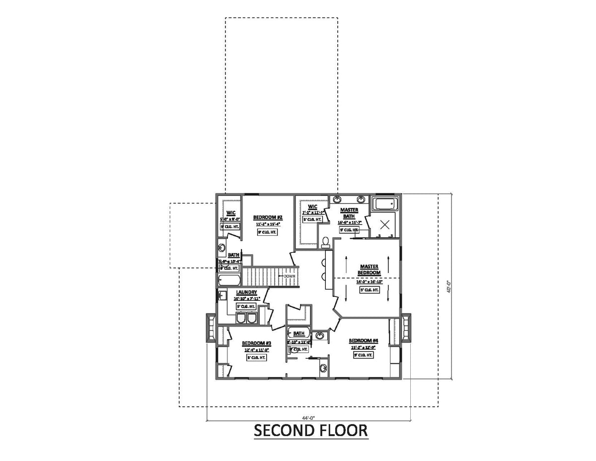 Plan 1014 Archival Designs floor plan