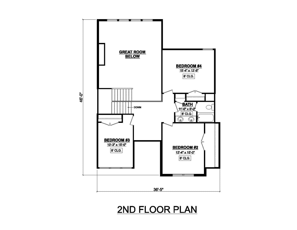 Plan 1017, Archival Designs Floor Plan