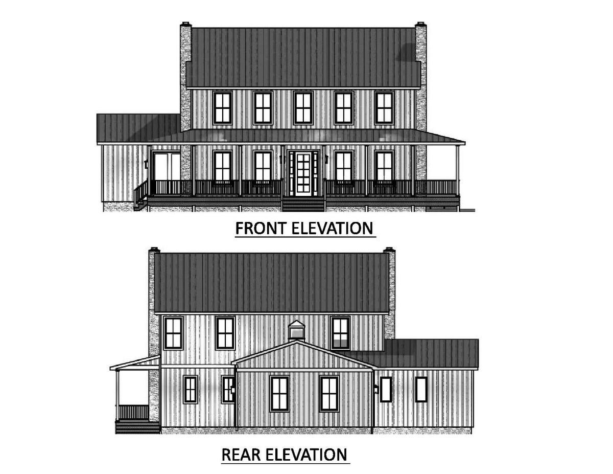 Charming 3,845 Sq Ft Two-Story Home with Walkout Basement and Wraparound Porch