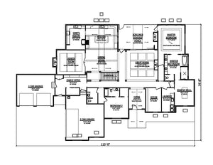 Plan 1032, Archival Designs floor plan