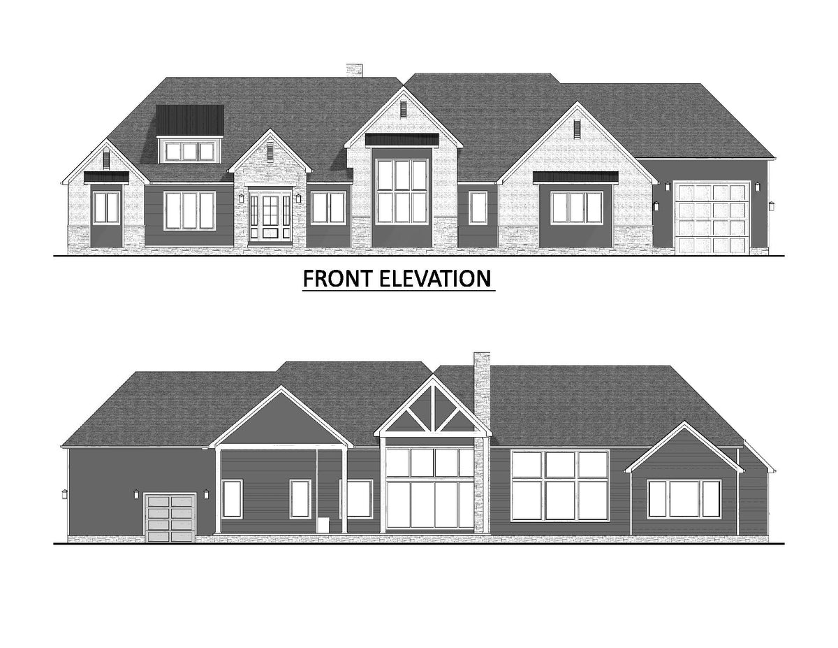 Elegant Modern Farmhouse with Spacious Layout and Luxury Amenities