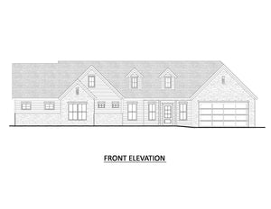 AJ8451-A Modern Farmhouse, 3 Bedrooms, 2 Bathrooms | Plan 1073 House Plan Front Elevation