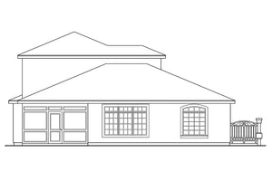 AM7242-A Coronado House Elevation Drawing
