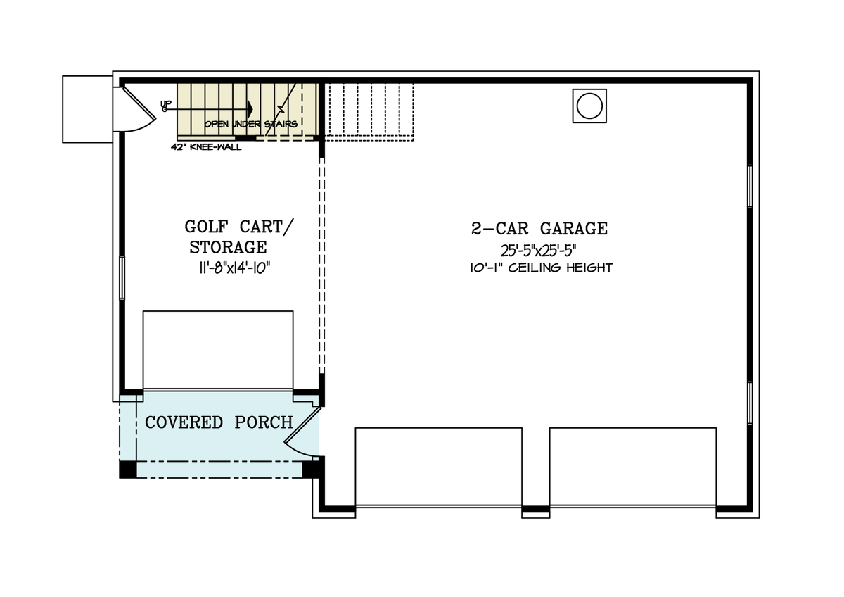 Poppy Garage First Floor Plan
