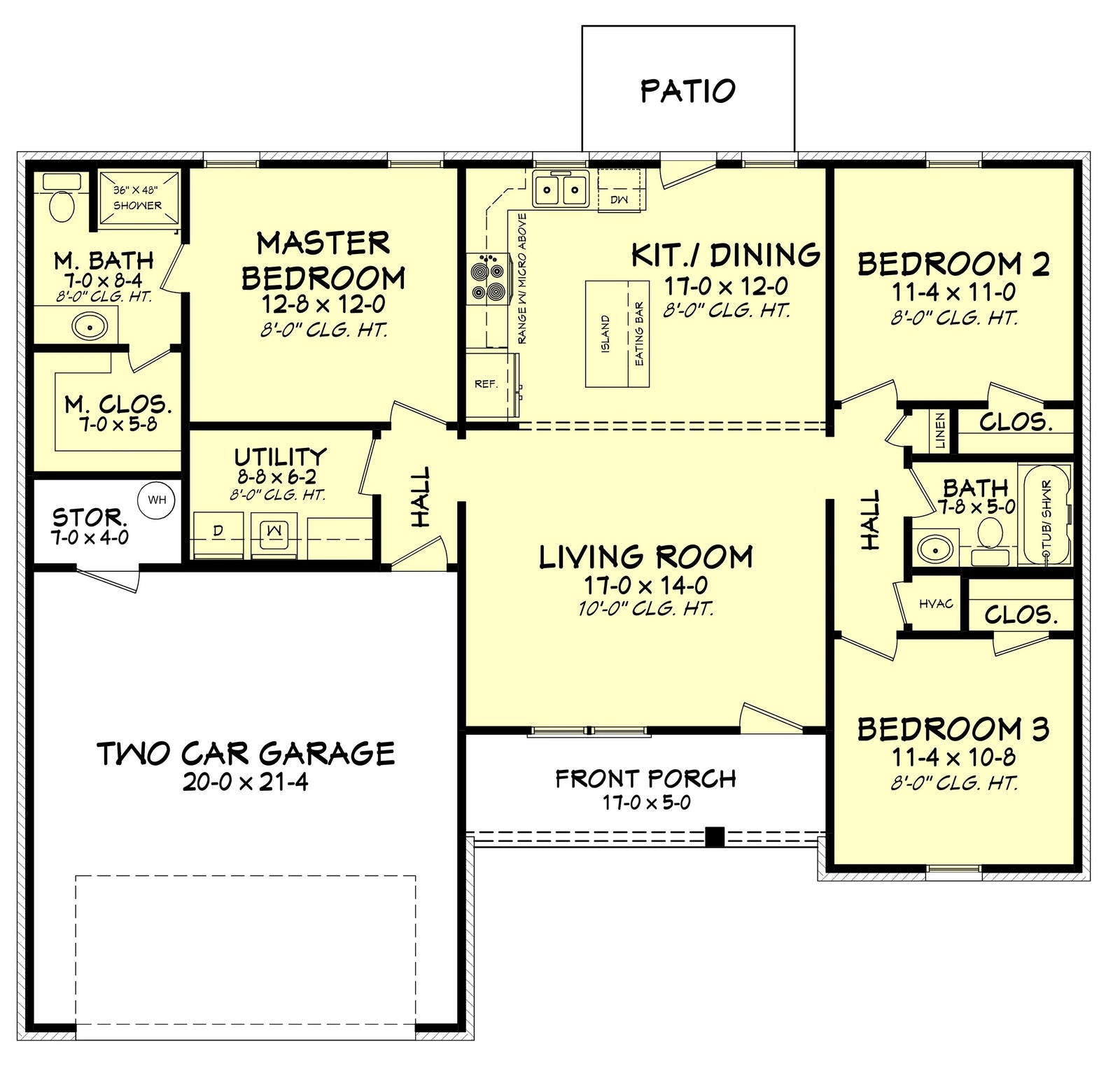 Birch Lane House Plan - Archival Designs House Plans