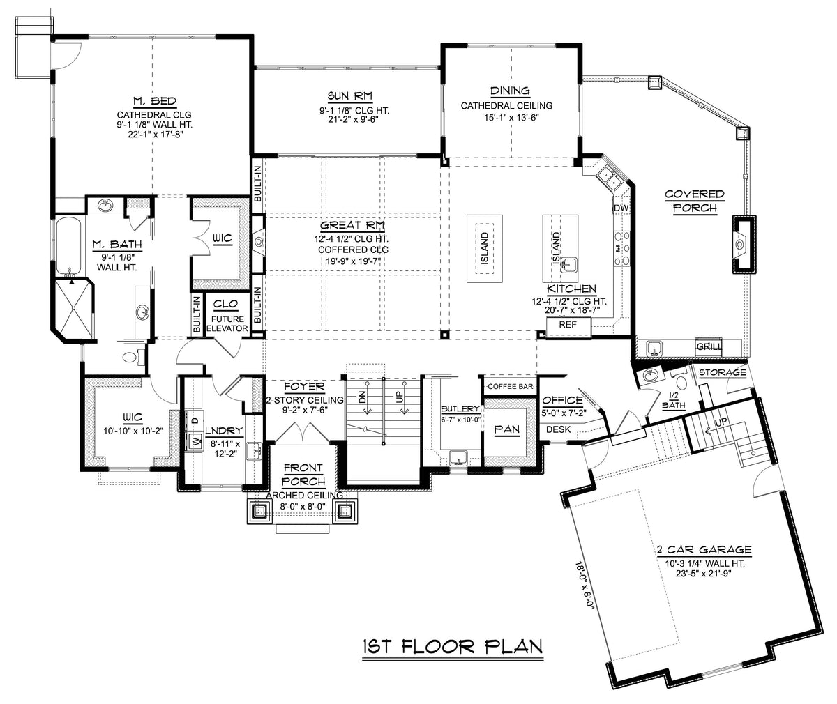 Pristine Main Floor Plan