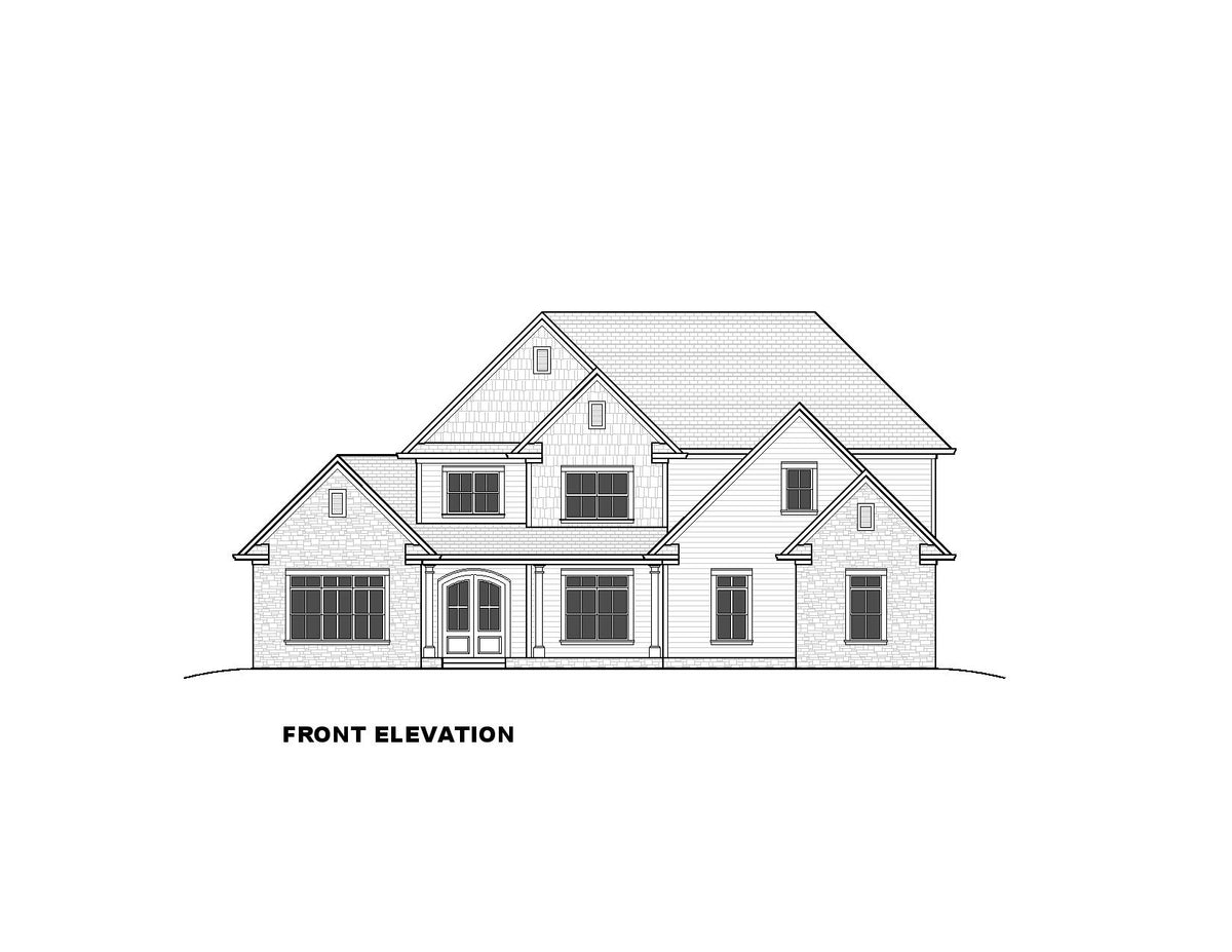 Luxury 4-Bedroom House Plan with Bonus Room and Sunroom