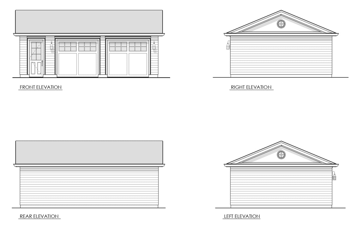 Practical and Versatile Storage Solution Colonial Style Garage