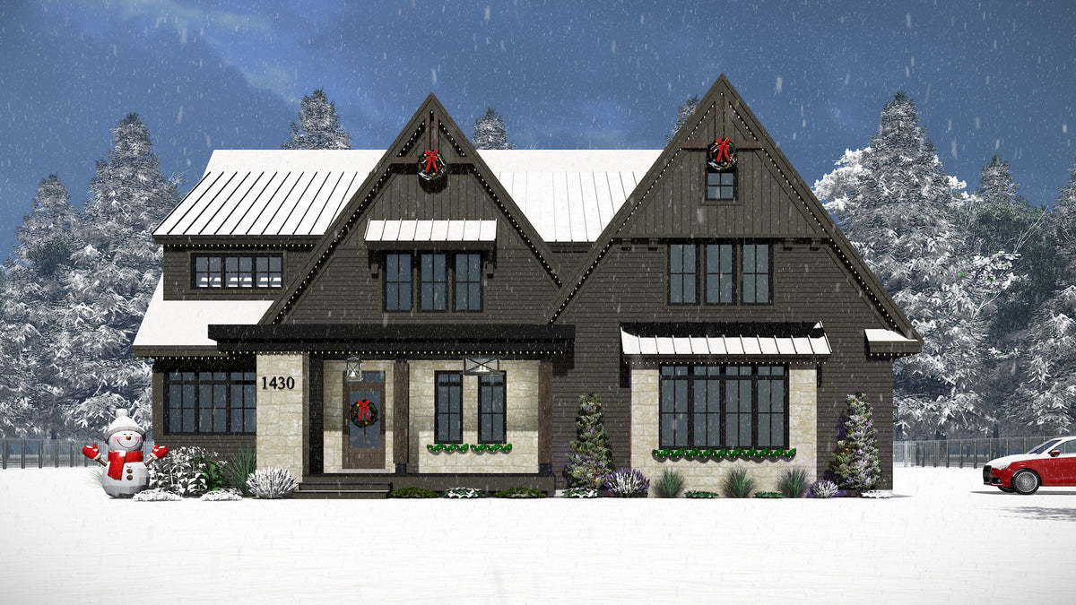 D7342-A The Raven House Exterior-4