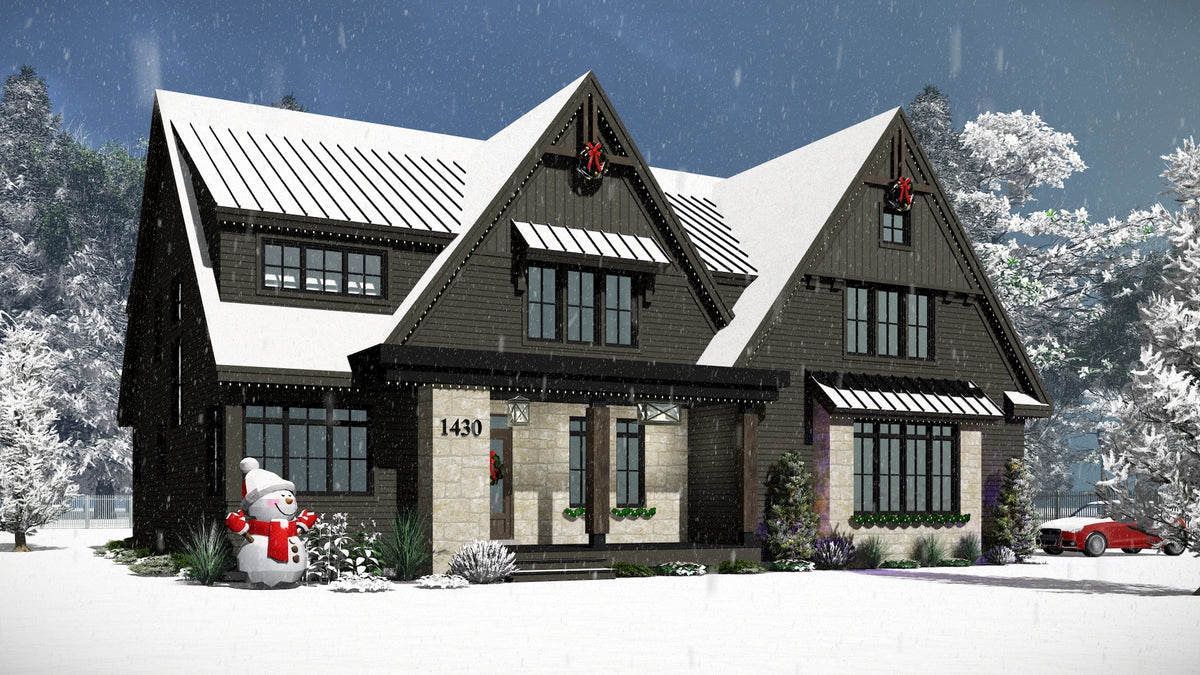 D7342-A The Raven House Exterior-5