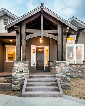 I7634-A Ranch House Porch, 3 Bedrooms, 2 Bathrooms | The Dalton Road House Plan