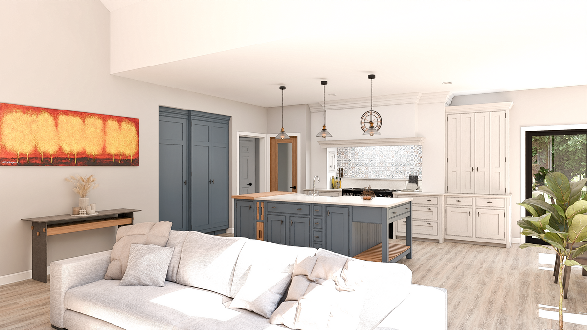 Elegant Country Home with Wraparound Porch and Bonus Space