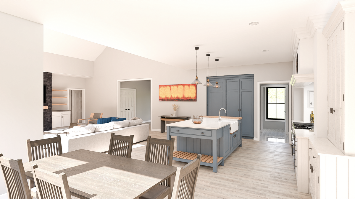 Elegant Country Home with Wraparound Porch and Bonus Space