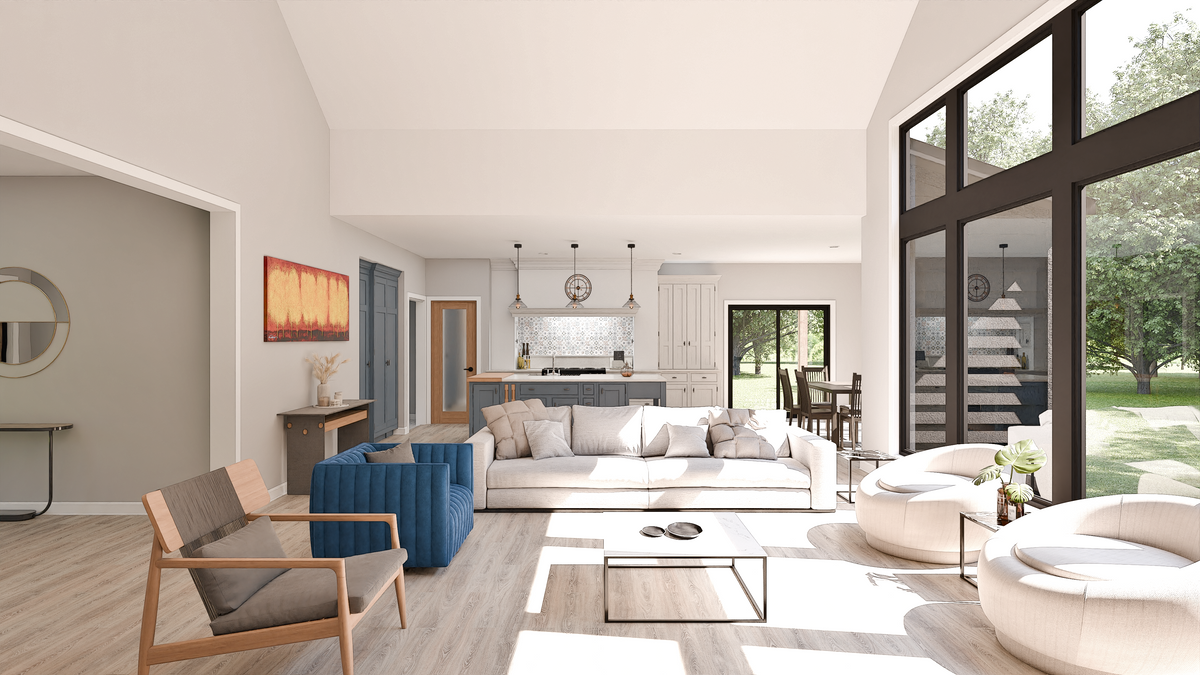 Elegant Country Home with Wraparound Porch and Bonus Space