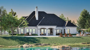 F8046-A Traditional House, 4 Bedrooms, 4.5 Bathrooms | Ridgeview Ranch Exterior-10