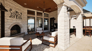 F8046-A Traditional House, 4 Bedrooms, 4.5 Bathrooms | Ridgeview Ranch Exterior-13