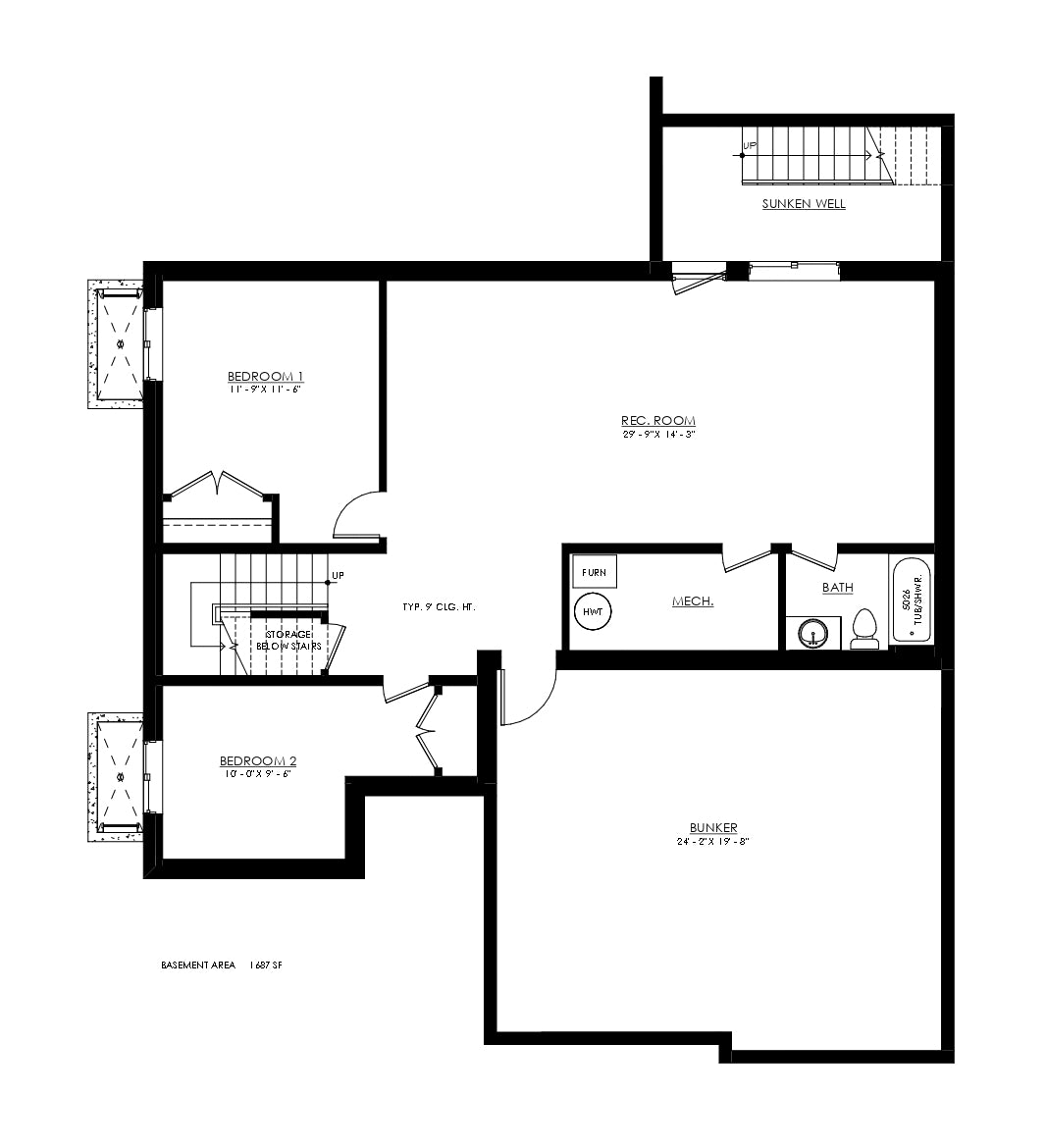 Basement Floor Plan