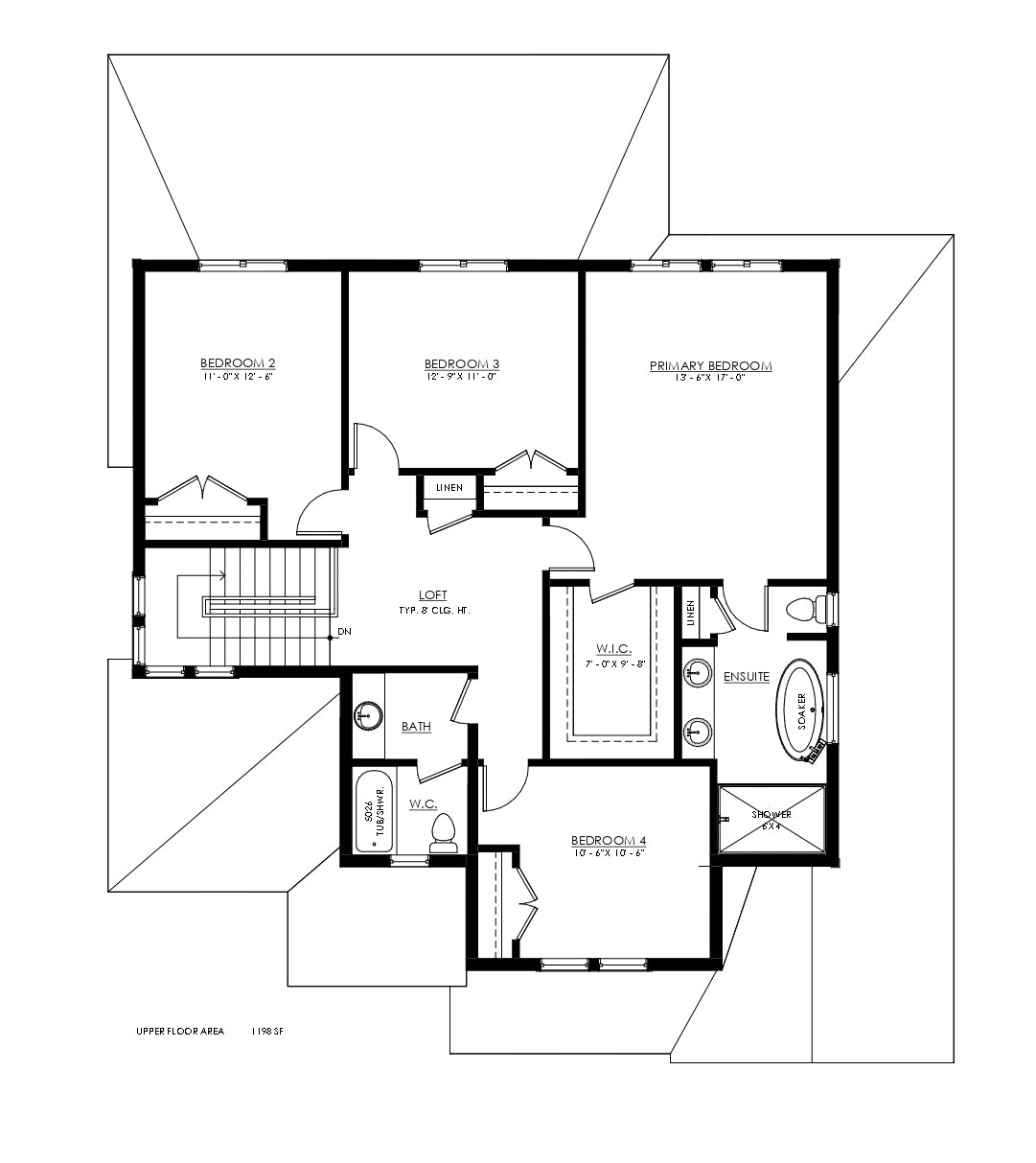 Upper Floor Plan